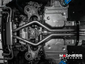 Maserati Grecale Performance Exhaust System - 3.0L Trofeo - Ragazzon - Evo Line - Axle Back w/ Electronic Operated Valve - Dual Exit/ Quad Carbon Fiber Tips